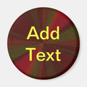 Aimant Circular Gradient Patchwork Red to Green