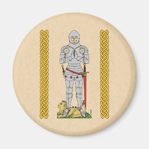 Aimant Cirque du Chevalier Médiéval Anglais 1430