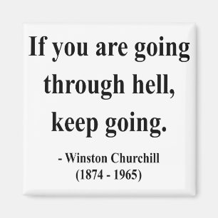 Aimant Citation 4a de Winston Churchill