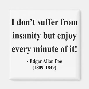 Aimant Citation 6a d'Edgar Allen Poe