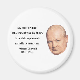 Aimant Citation 6b de Winston Churchill