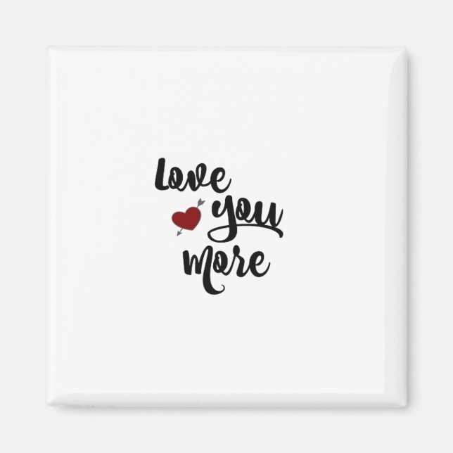 Aimant Citation Amour Plus Moderne Esthétique  (Devant)