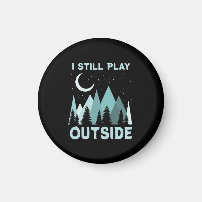 Aimant Citation de camping (Devant)