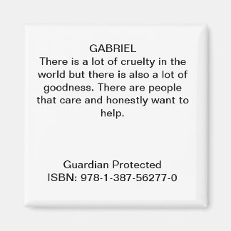 Aimant Citation de caractère de "Guardian Protected"