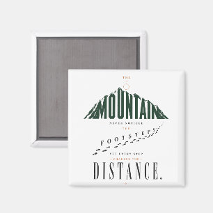 Aimant Citation de distance de pas de montagne