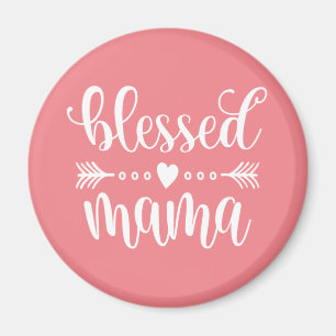 Aimant Citation de la Fête des mères de Maman bénie  M