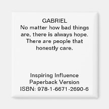 Citation de l'aimant "Inspirer l'influence"