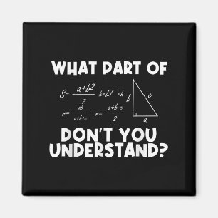Aimant Citation de maths drôle Mathématiques Cher profess