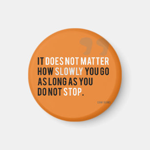 Aimant citation de motivation confucius objectifs