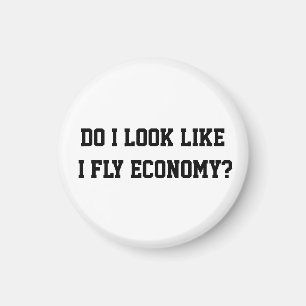 Aimant Citation de voyageur drôle : Est-ce que j'ai l'air