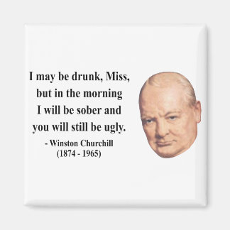 Aimant Citation de Winston Churchill 2b