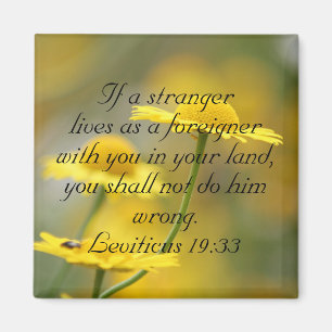 Aimant Citation d'écriture sainte de bible de vieux