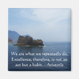 Aimant Citation d'excellence Aristote