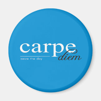 Aimant Citation Inspirationnelle Motivationnelle Bleue