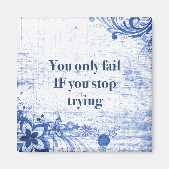 Aimant Citation Motivational Words | Inspiration pour la  (Devant)