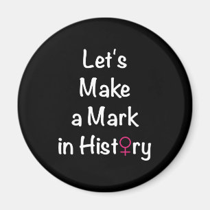 Aimant Citation sur l'autonomisation des femmes - Chef fé