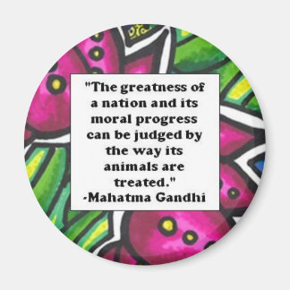 Aimant Citation végétarienne