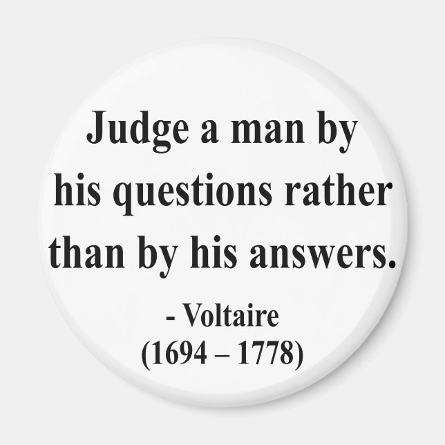 Aimant Citation Voltaire 8a (Devant)