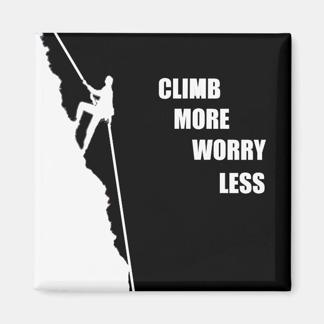 Aimant citations motivantes pour les grimpeurs (Devant)