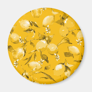 Aimant citrons aquarelle 10