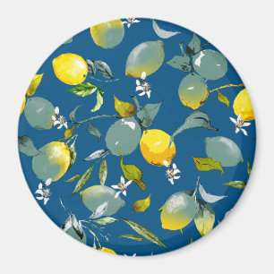 Aimant citrons aquarelle 29