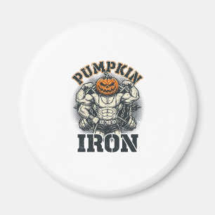 Aimant Citrouille Fer Vintage Bodybuilding Design Hallowe