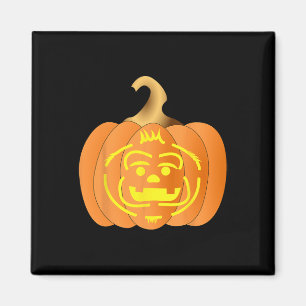 Aimant Citrouille Jack-o'-lantern Halloween Hommes Femmes