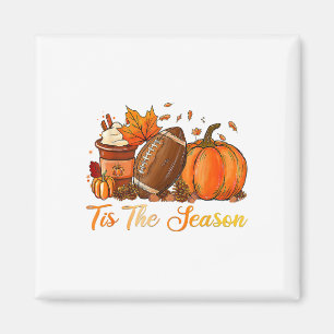 Aimant Citrouille Spice Football C'Est La Saison Automne