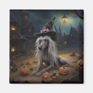 Aimant Citrouilles Crête-de-chien Halloween Épouvantables