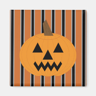 Aimant Citrouilles d'Halloween amusants et fantaisistes
