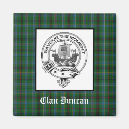 Aimant Clan Duncan Crest Badge & Tartan
