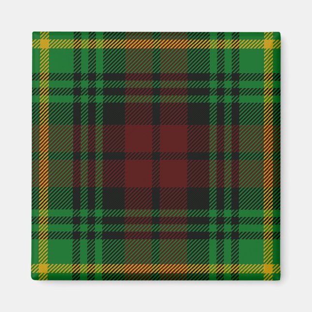 Aimant Clan écossais Martin Tartan Plaid (Devant)
