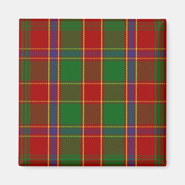 Aimant Clan écossais Munro Tartan Plaid (Devant)