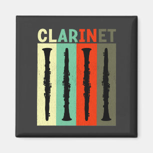 Aimant Clarinet rétro
