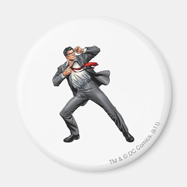 Aimant Clark change en Superman (Devant)