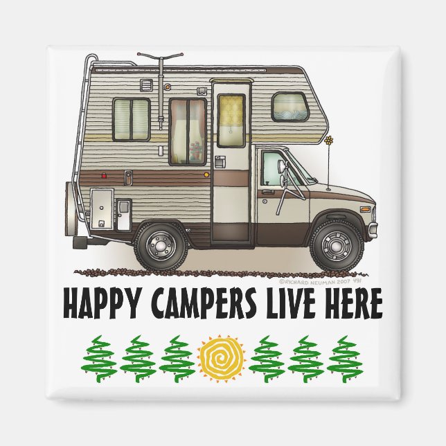 Aimant ClassC Camper (Devant)