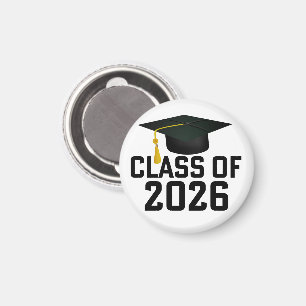 Aimant Classe Letterman de 2026 Graduation