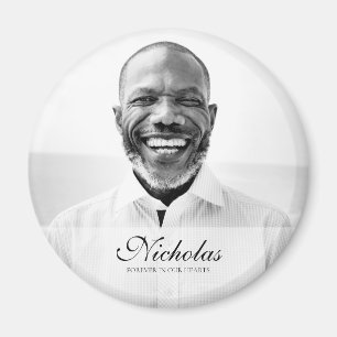 Aimant Classic and Simple Photo Memorial