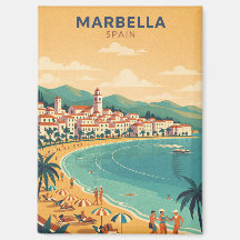 Classique Coloré Marbella Espagne Voyage Élégant A