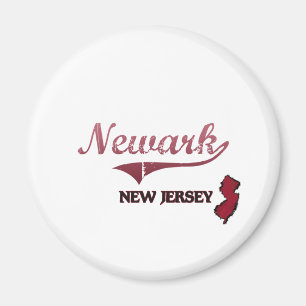 Aimant Classique de ville de New Jersey de Newark