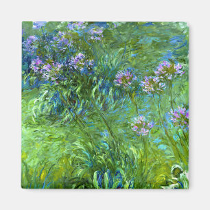 Aimant Claude Monet :Agapanthe