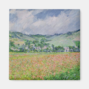 Aimant Claude Monet   le champ de pavot près de Giverny,