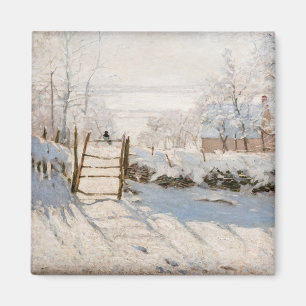 Aimant Claude Monet - Le Magpie
