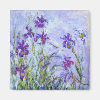 Claude Monet - Lilac Irises / Iris Mauves