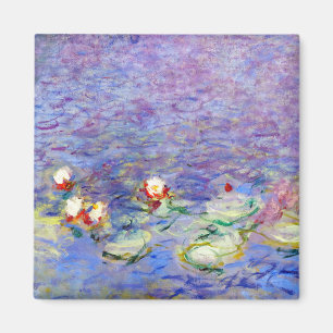 Aimant Claude Monet - Lys d'eau