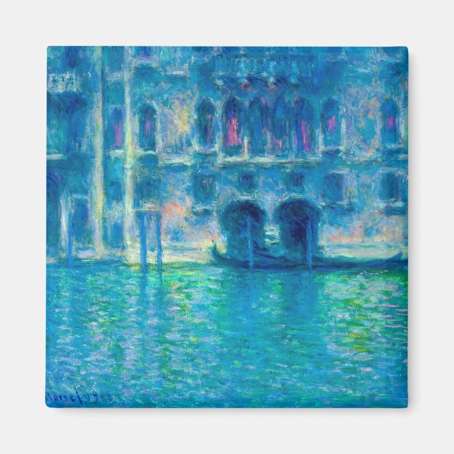 Aimant Claude Monet "Palazzo da Mula" (Devant)