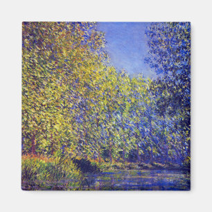 Aimant Claude Monet peignant la courbure dans Epte près