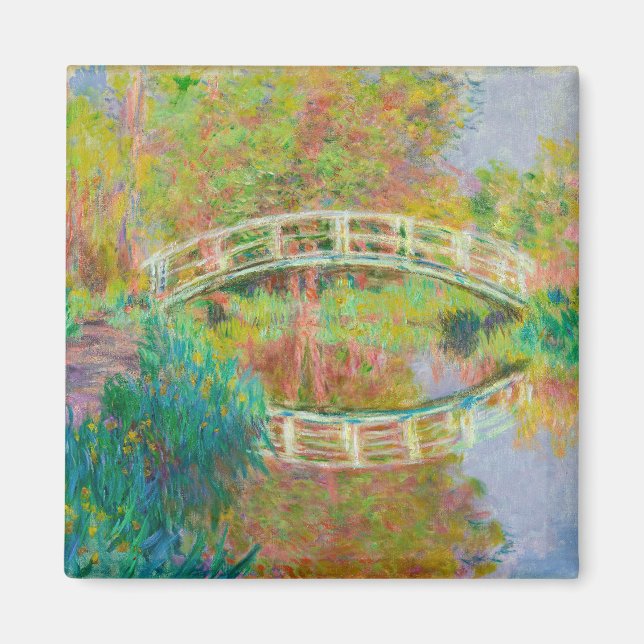 Aimant Claude Monet - Pont Japonais, Giverny (Devant)