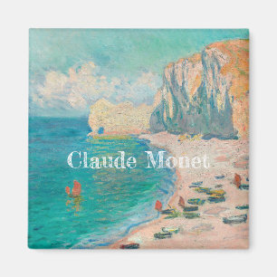 Aimant Claude Monet The Beach et la Falaise d'Amont