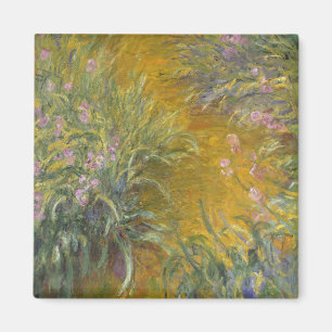 Aimant Claude Monet   The Path through the Irises